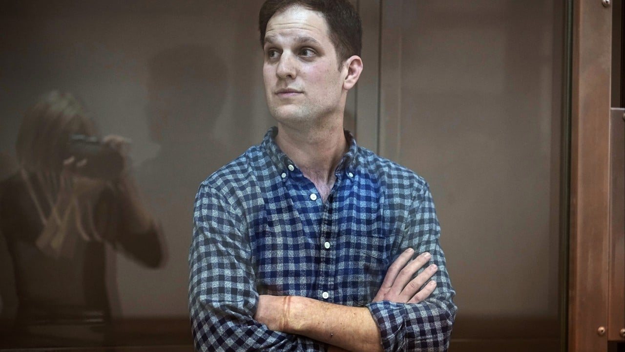 Jailed US journalist Evan Gershkovich appeals extension of pretrial detention in Russia