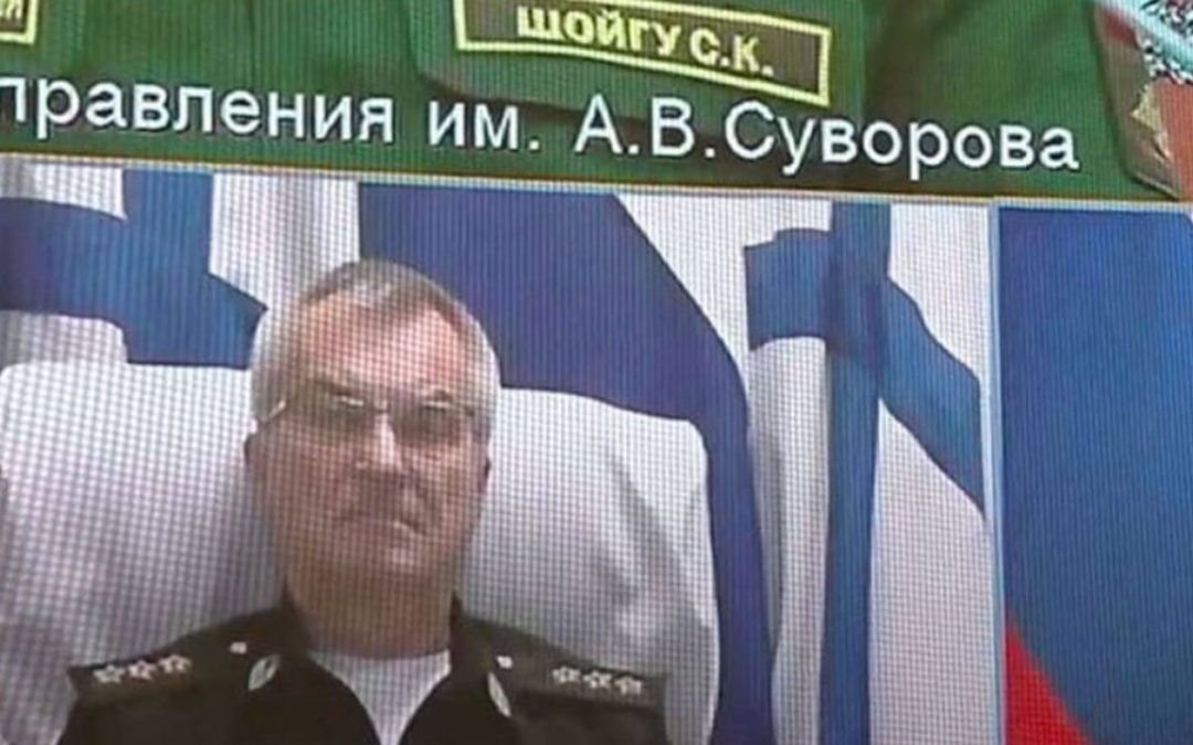 Russian Admiral Viktor Sokolov shown on video call after Ukraine said it killed him in missile strike