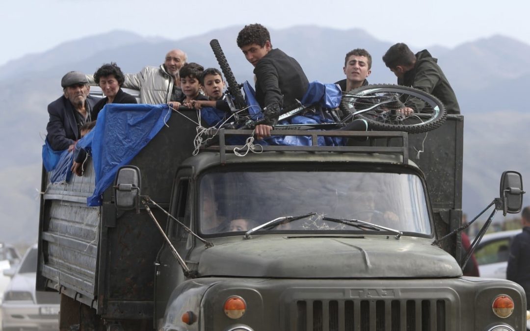 Thousands flee Nagorno-Karabakh to Armenia, death toll rises in fuel depot blast