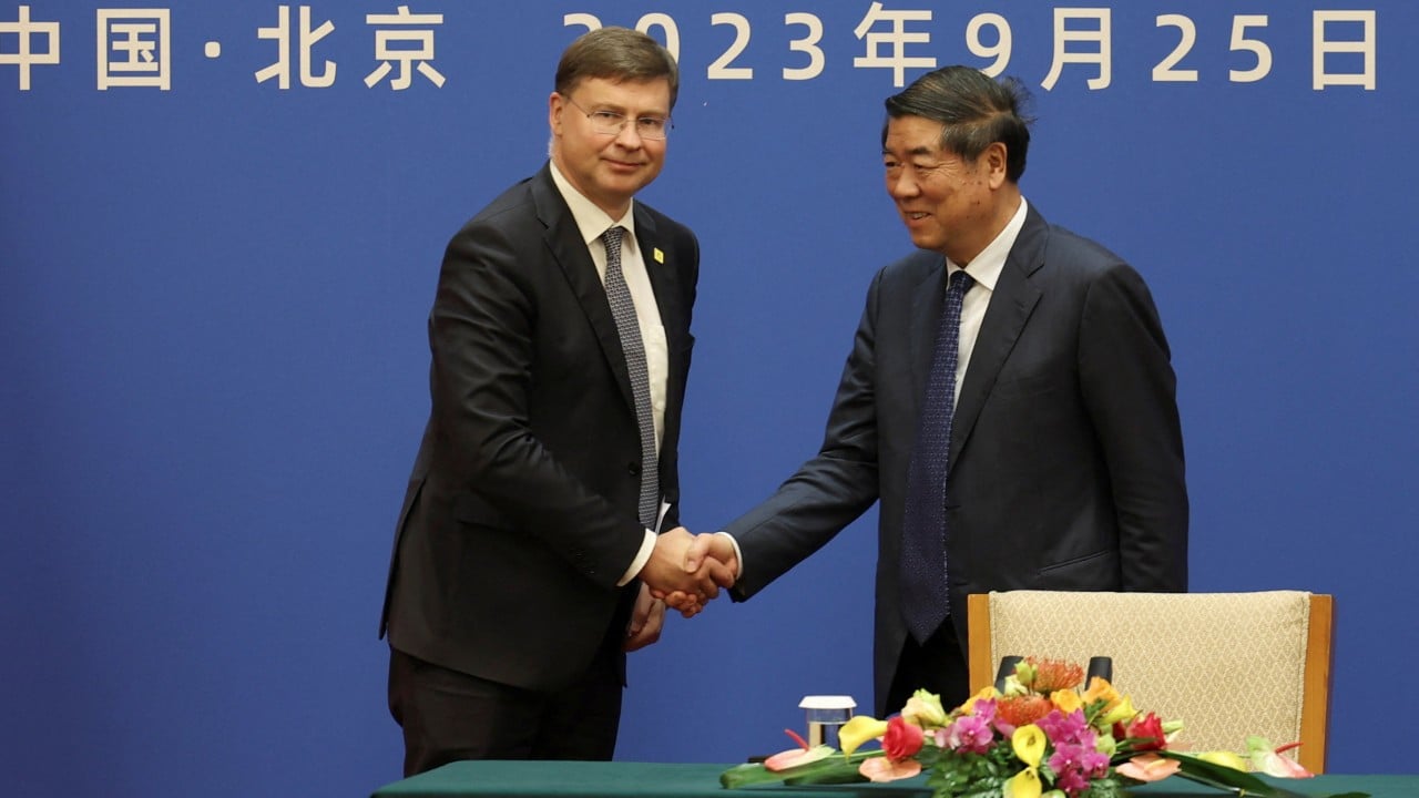 China warns EU to show restraint when seeking to counter Beijing’s trade tactics