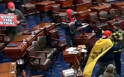 FBI: Man wearing Captain America backpack stole items from senators’ desks during Capitol riot