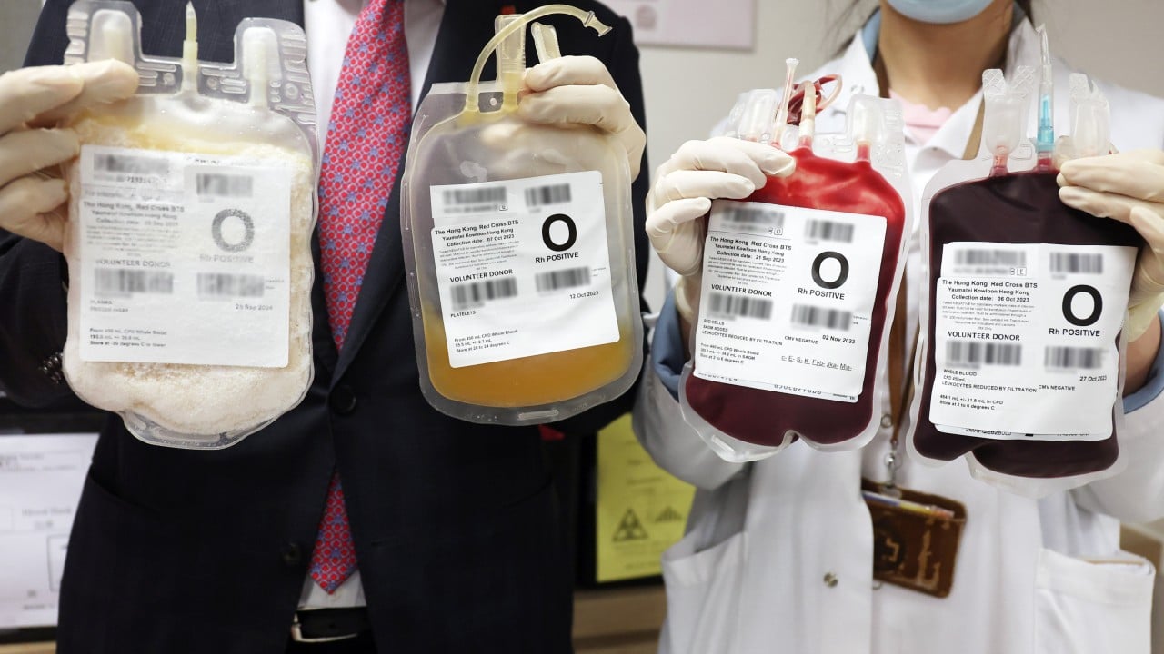 Hong Kong Red Cross tightens female blood donor rules for first time in 30 years