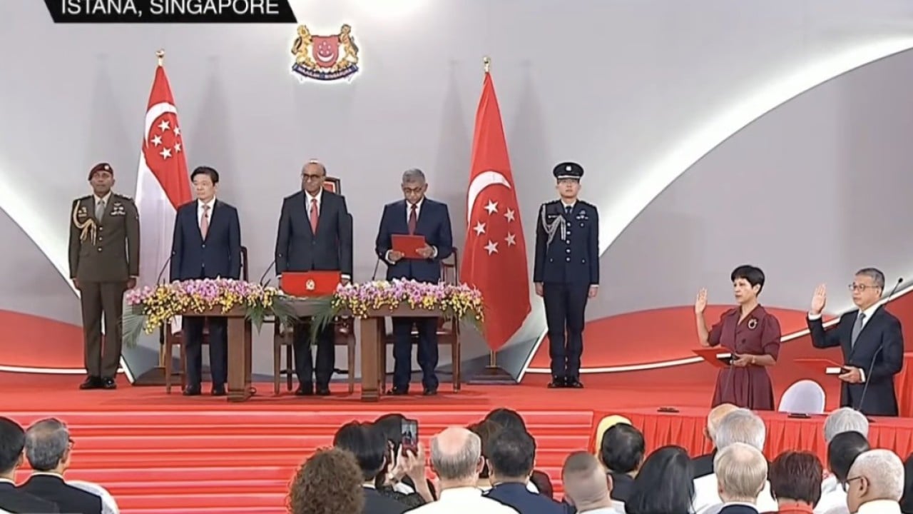 Singapore cabinet sworn in as PM Lawrence Wong vows to steer country through new world order