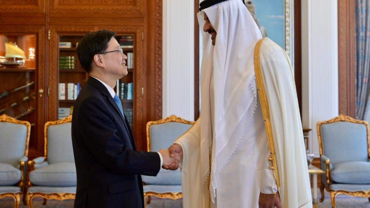 Hong Kong’s John Lee starts Gulf visit, meets Emir of Qatar, prime minister