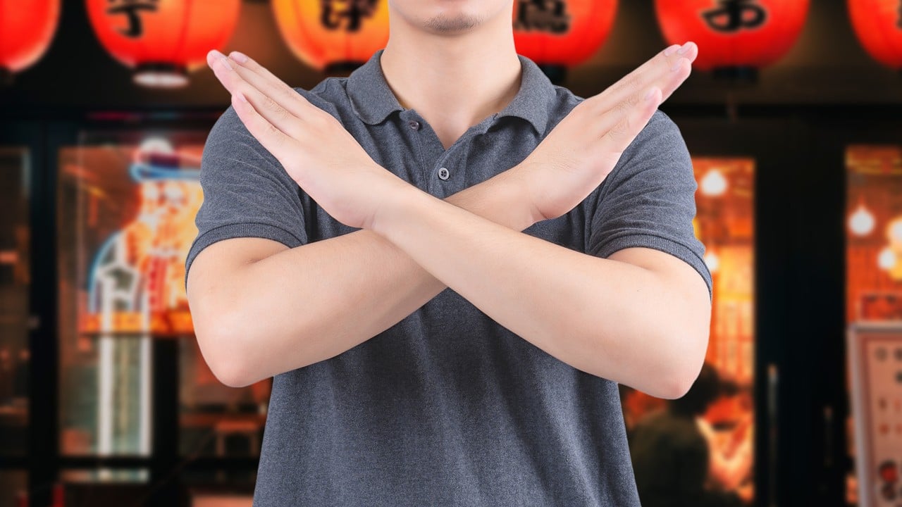 Japanese restaurant sparks outrage by posting note banning ‘rude’ Chinese customers