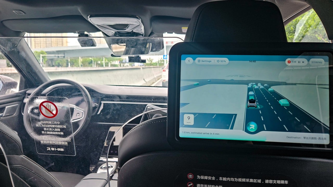 Baidu’s Apollo Go expands robotaxi tests in Hong Kong as it aims for global reach