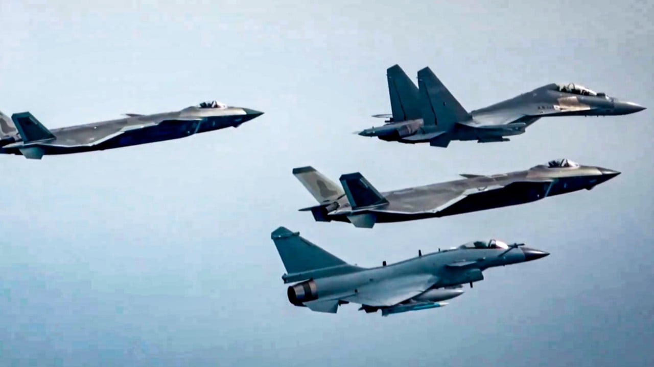 Taiwan sees spike in PLA military activity as island stages defence drills