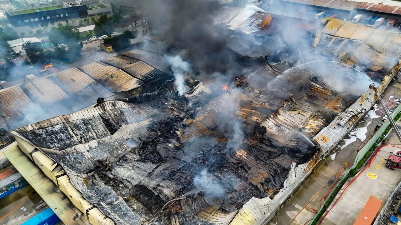 Firefighters working to put out Hong Kong warehouse blaze raging for 19 hours