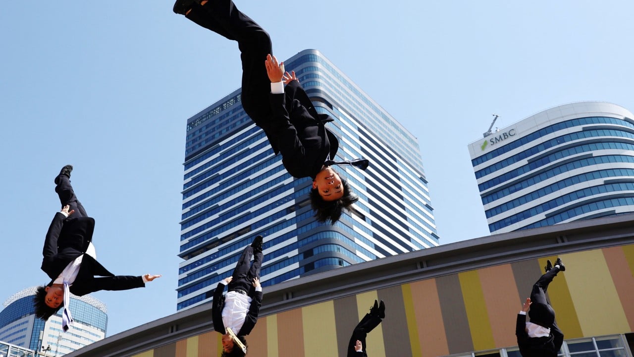 Japan’s acrobatic ‘Cheer Re-Man’s’ find joy in cheerleading: ‘it’s so inspirational’