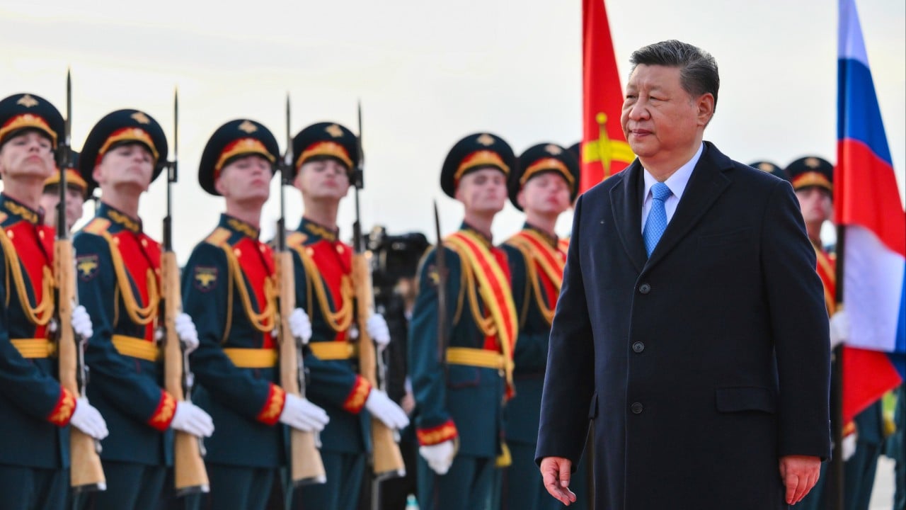 China’s Xi Jinping arrives in Moscow hailing historic ties and true friendship