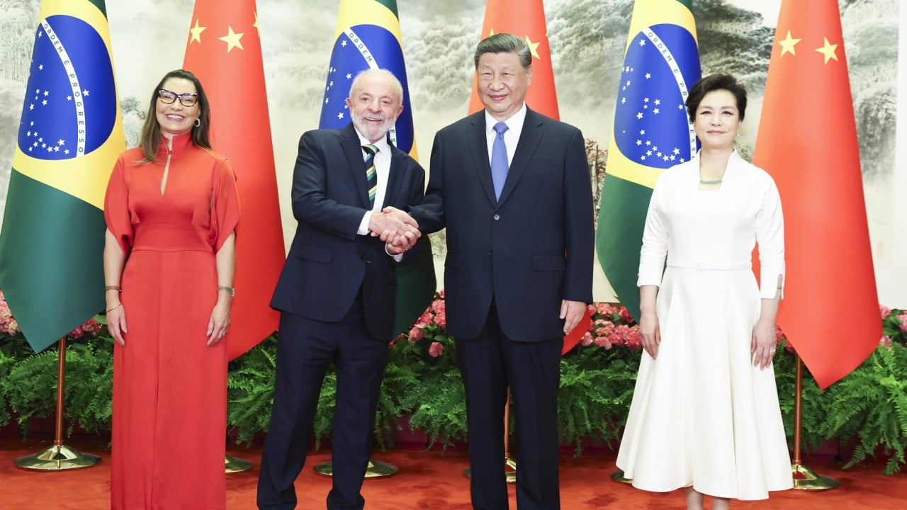 Amid furore, Brazil’s first lady defends TikTok remarks at China state dinner hosted by Xi