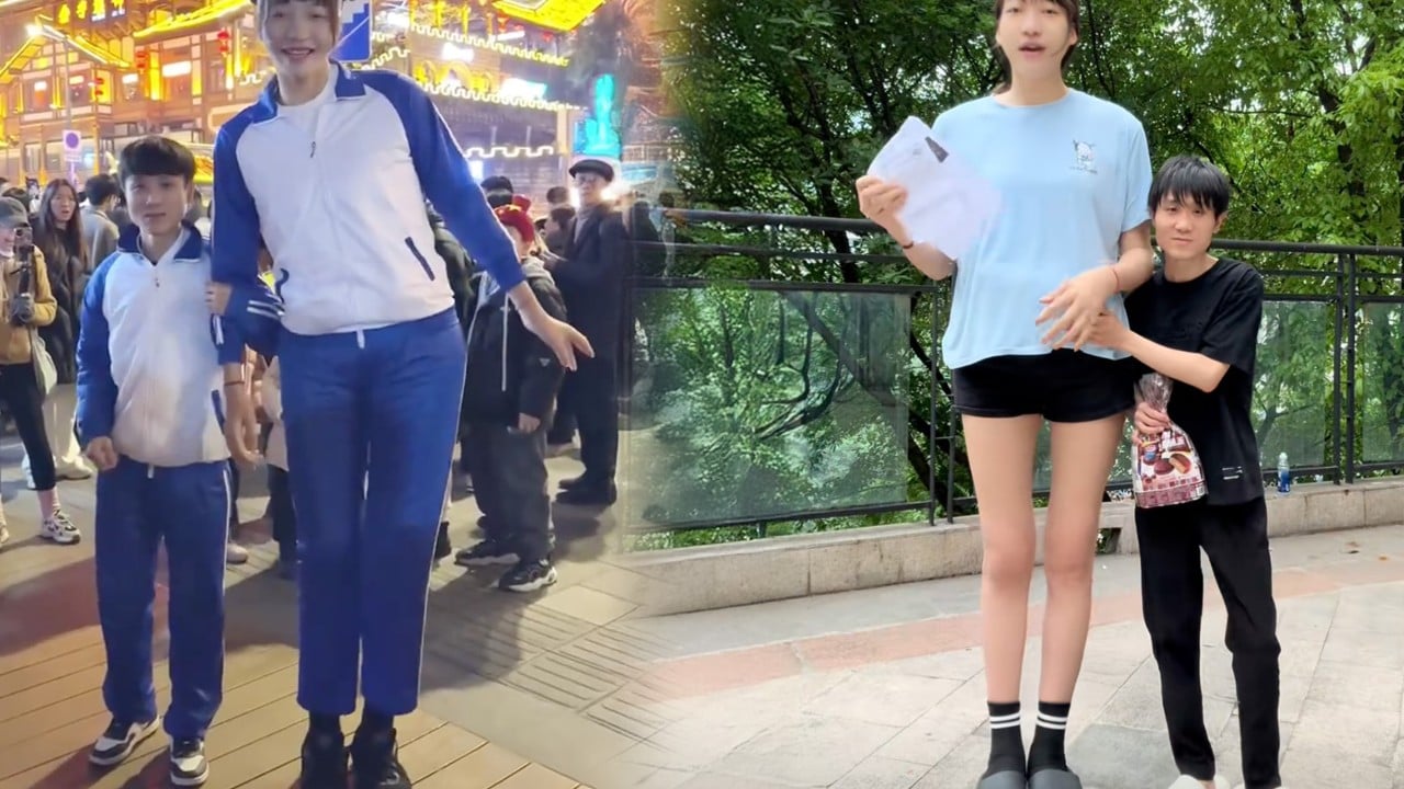Chinese man dates 2.2-metre-tall woman despite family dislike, couple expect child soon