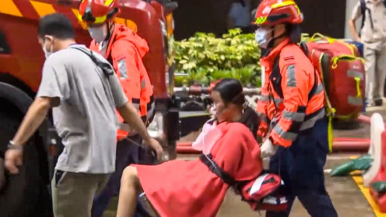 Hong Kong girl, 17, rescued from fire likely caused by power bank