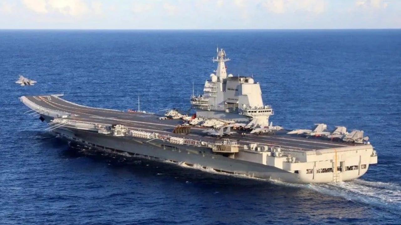 What does China’s PLA gain from operating 2 carriers in second island chain?