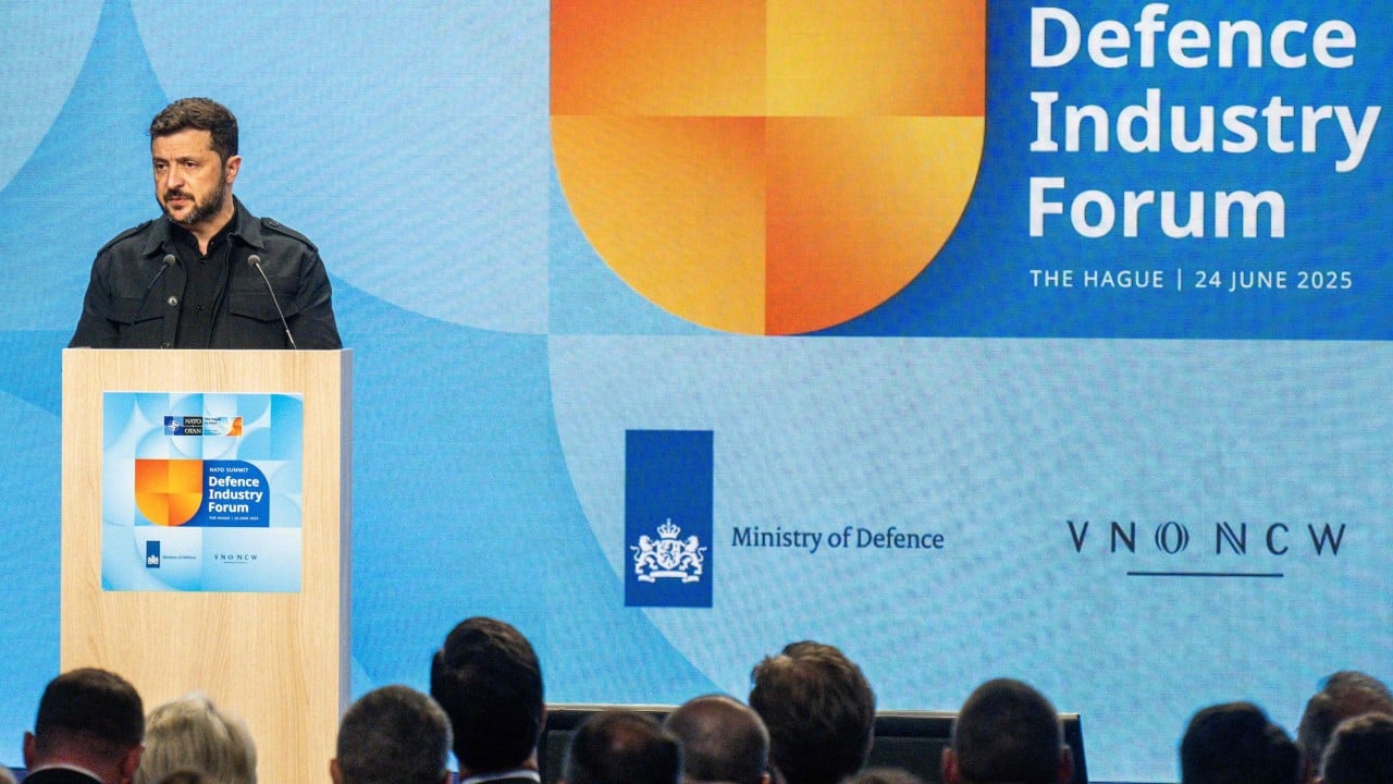 Zelensky tells Nato Chinese firms among Russia’s suppliers aiding war on Ukraine