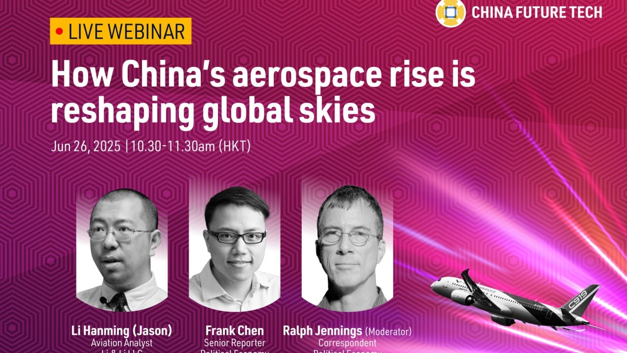 China Future Tech webinar | How China’s aerospace rise is reshaping global skies