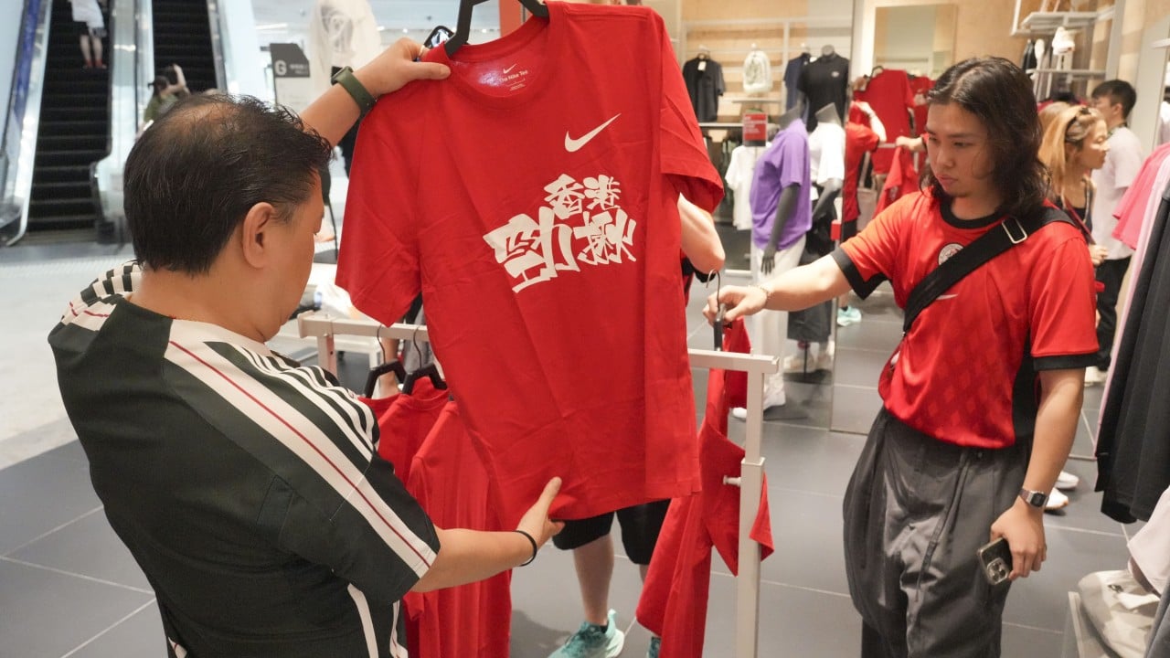 Hong Kong football fans flock to Kai Tak Sports Park ahead of historic encounter