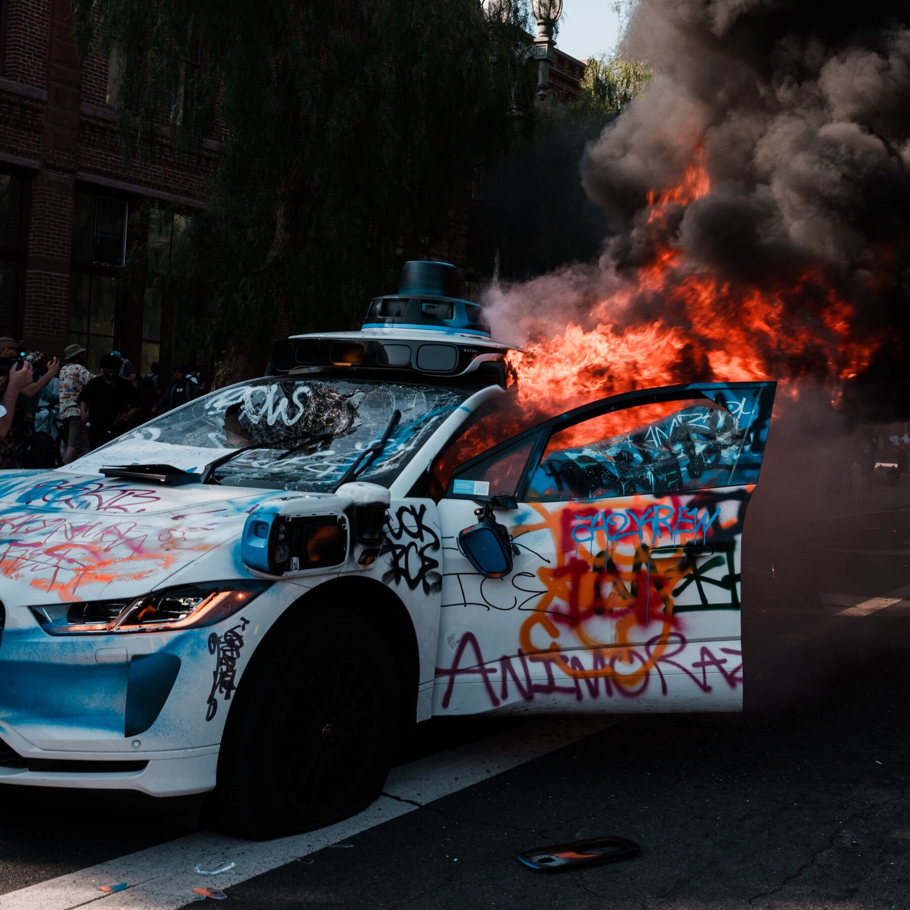 Waymo Limits Service in San Francisco as Immigration Protests Spread