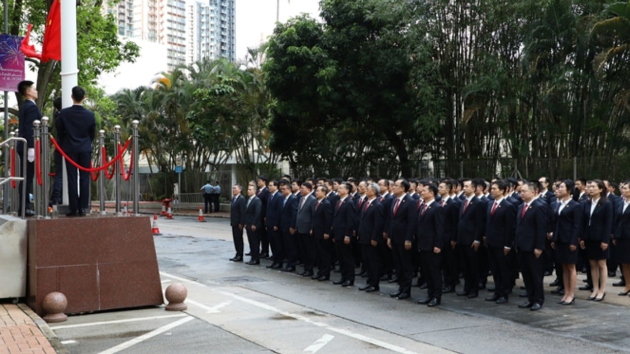 Beijing’s national security chief in Hong Kong warns of lingering ‘danger’