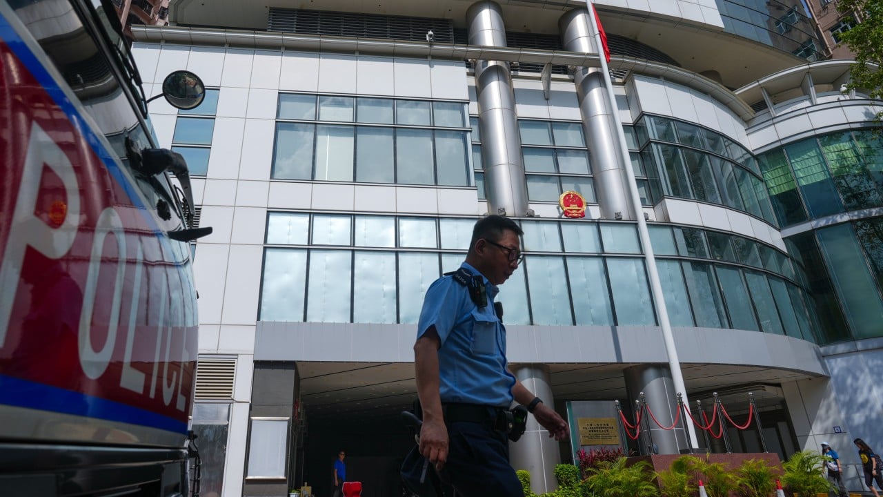 Beijing national security authorities carry out operation with police in Hong Kong