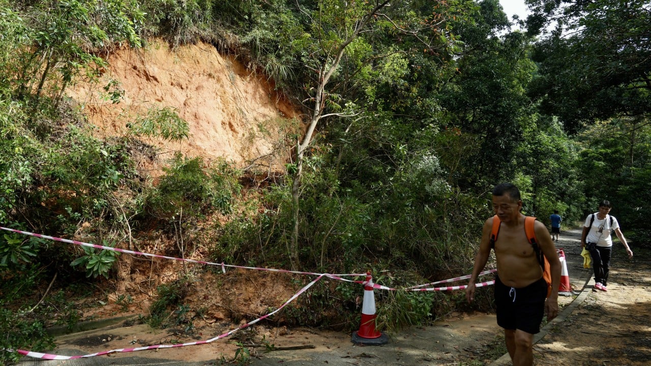 2 Hong Kong pilot schemes testing drones for landslide prevention operations