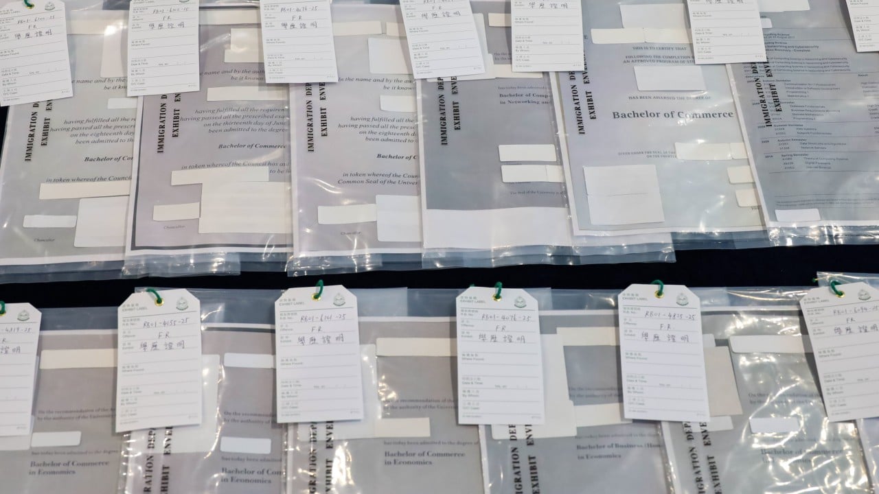 18 arrested over forged documents for Hong Kong talent scheme