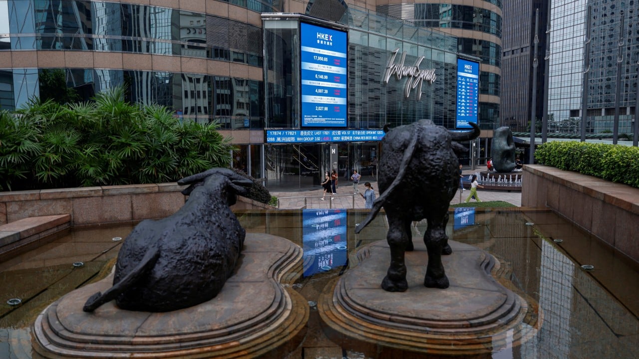 Hong Kong stocks waver as investors eye China’s Politburo meeting
