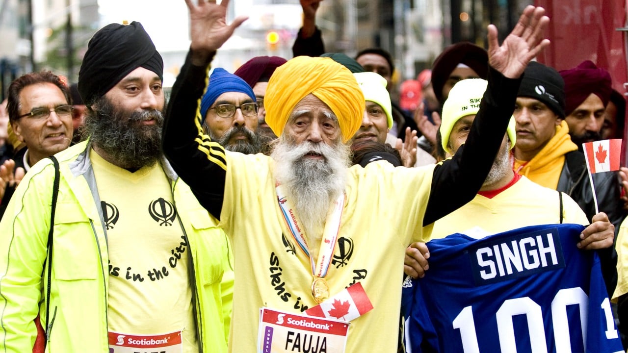 British-Indian marathon runner nicknamed ‘Turbaned Tornado’ dies at 114