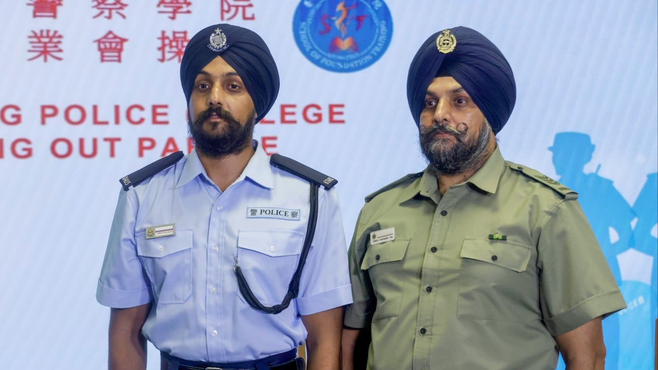 Hong Kong’s first Sikh policeman in decades says family legacy inspired him