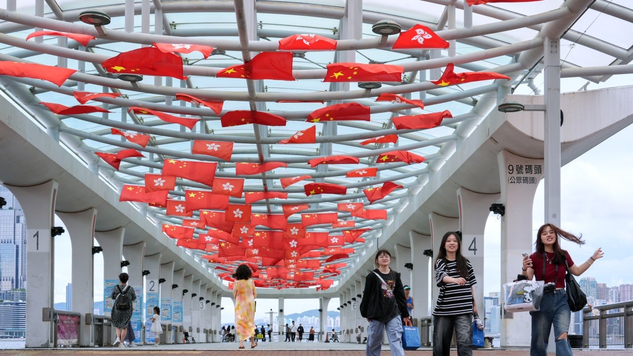 Hong Kong marks July 1 anniversary with flag-raising ceremony, fly-past