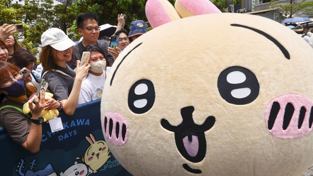Chiikawa fans brave Hong Kong summer swelter for ‘preheat’ event before show