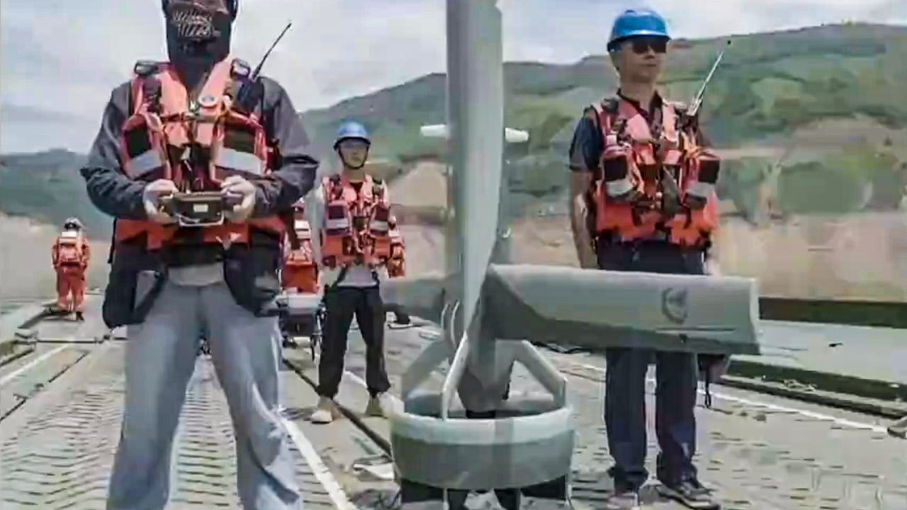 China unveils new drone that takes off and lands on its tail like a rocket