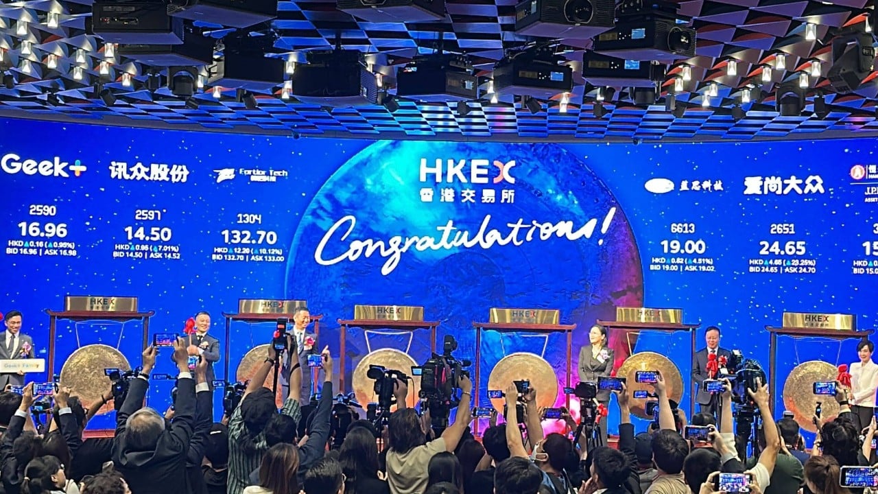 5 stocks gain in Hong Kong trading debut as bull market rages on