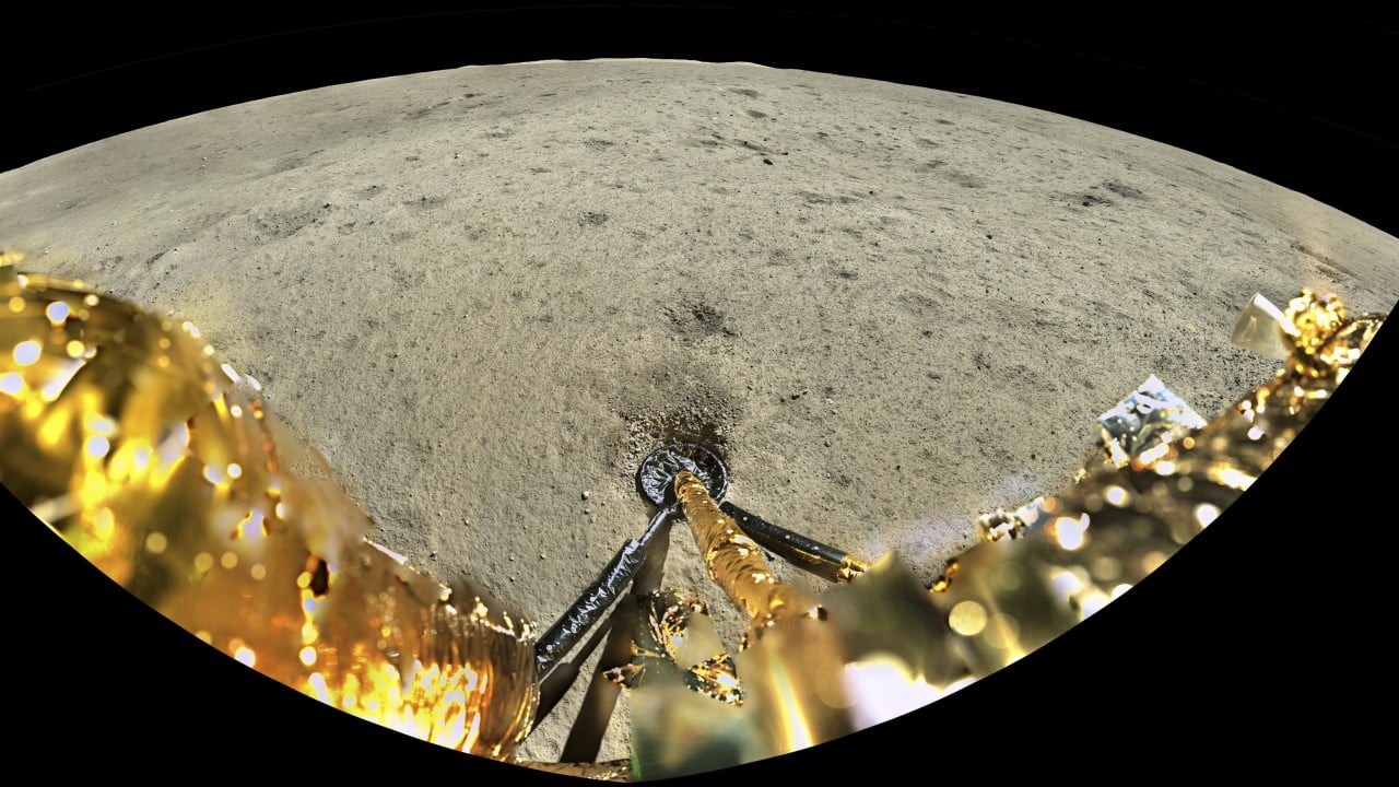Debate rages over ancient crater after China returns rocks from moon’s far side