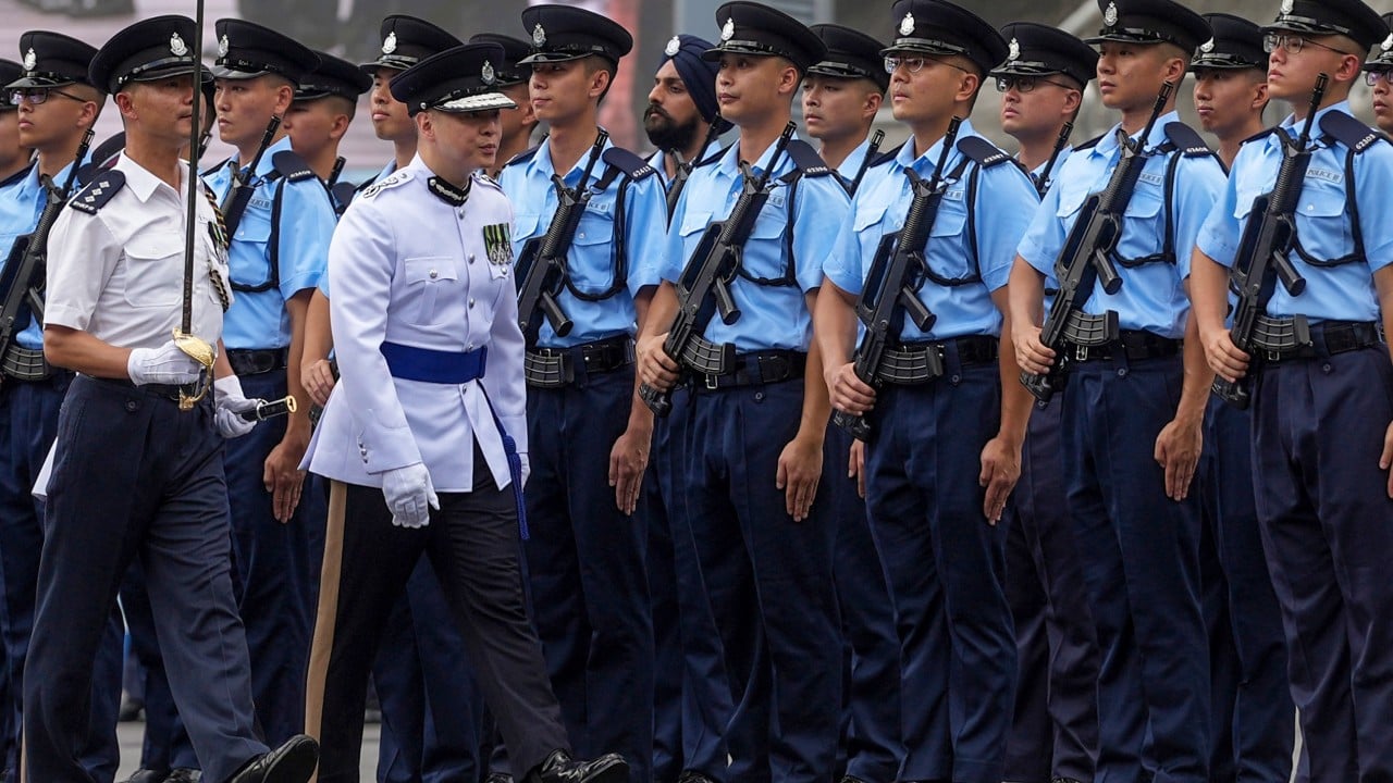 Value team spirit and chemistry, new Hong Kong police chief tells recruits