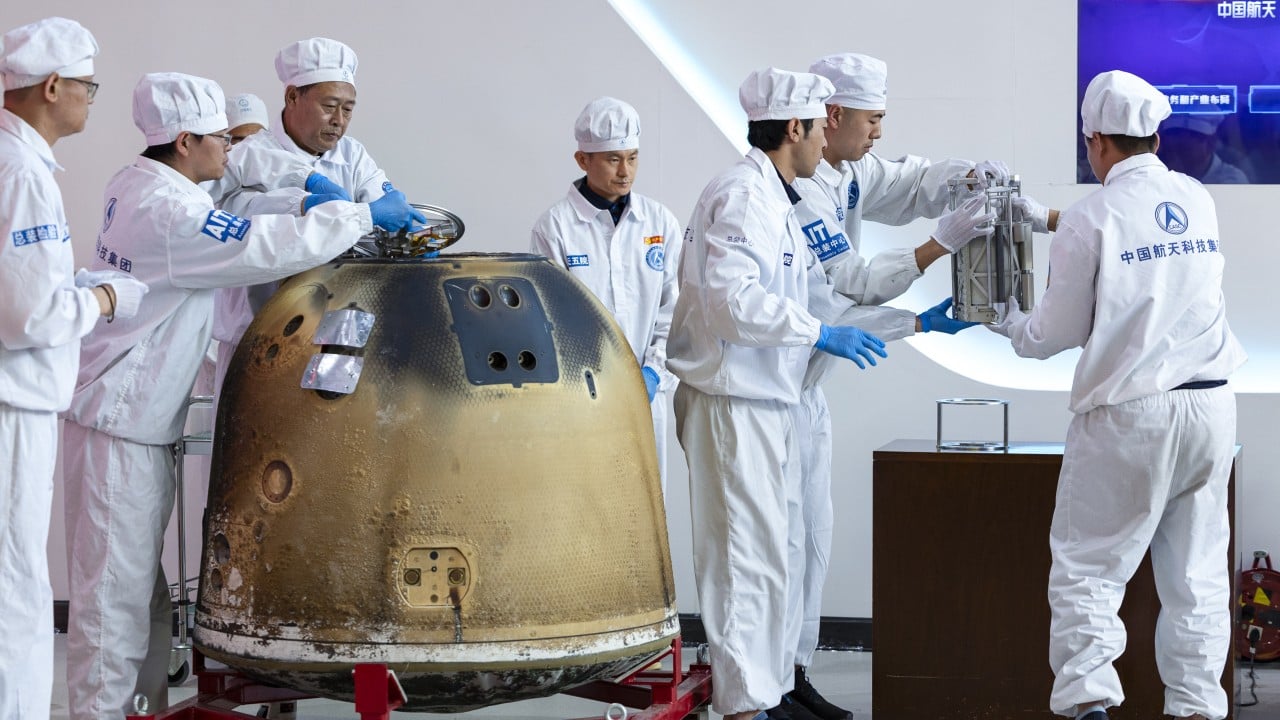 Chang’e-6 study shows asteroid strike may have altered moon’s far-side mantle