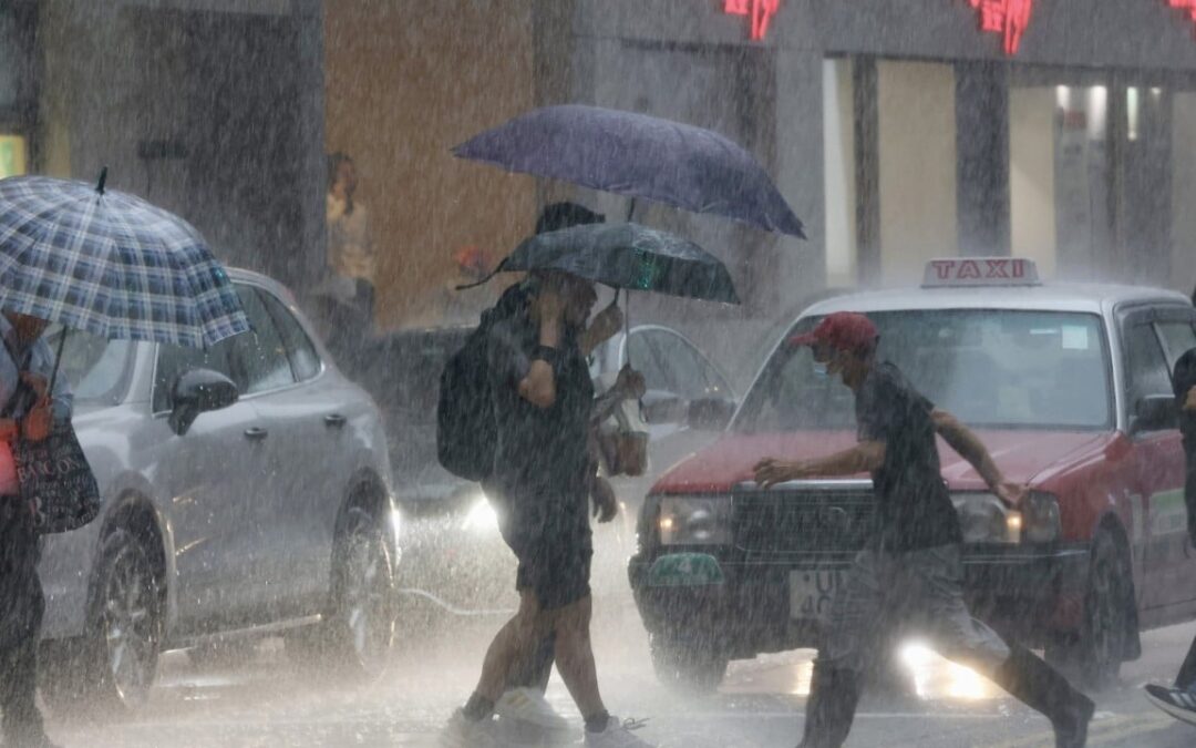 Storm Podul: Hong Kong issues black rainstorm warning, cancels classes