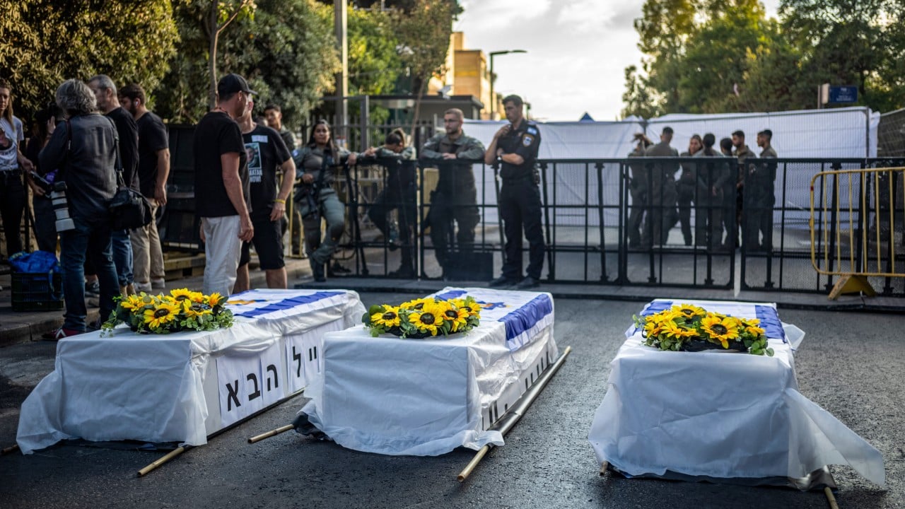 Hamas says Israeli hostages spread across Gaza City ‘graveyard’