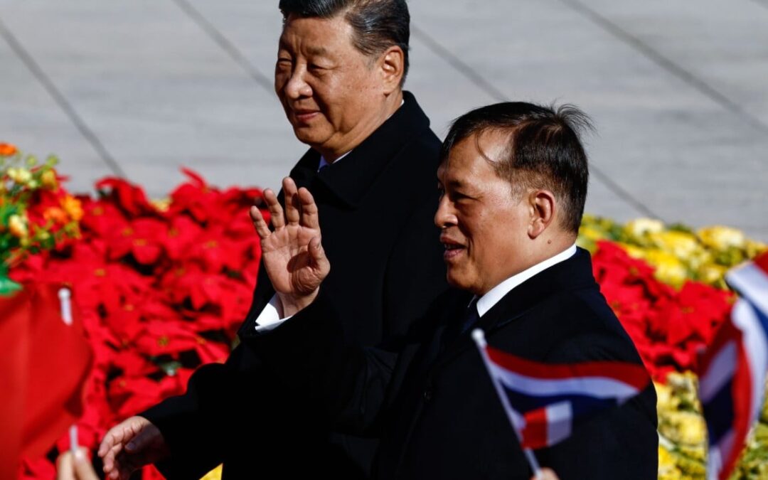 Xi welcomes Thai king to China with pledge of progress for family-strength ties