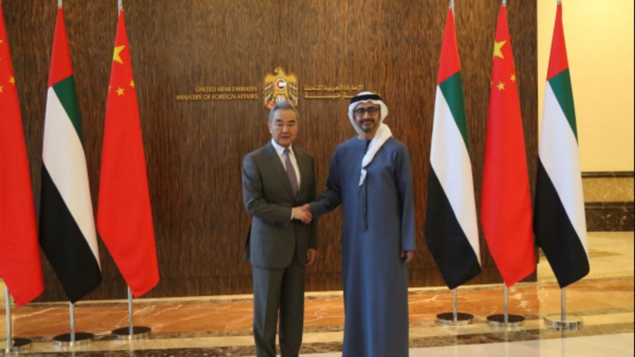 China’s Wang Yi urges UAE to help close free-trade deal with Gulf Cooperation Council
