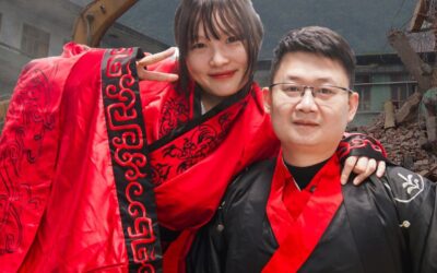 China woman marries rescuer who plucked her from under quake rubble when she was 11