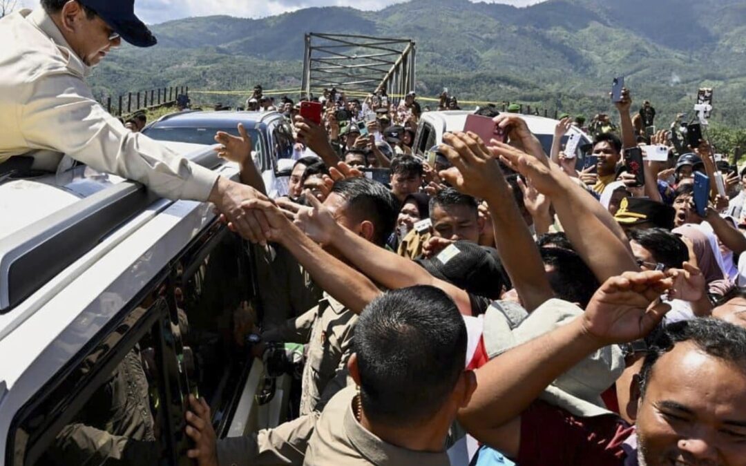 Indonesia’s Prabowo urges elites to ‘be brave’, change how regional heads are selected