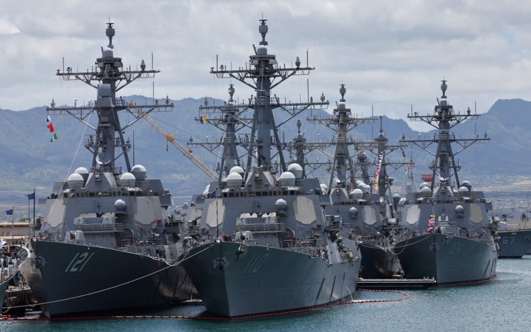 Why has reference to Taiwan attending Rimpac been removed from US defence bill?