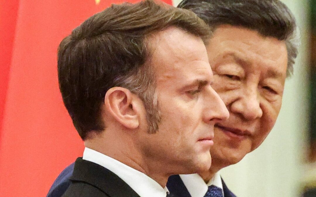 Xi Jinping urges Emmanuel Macron to ‘stand on the right side of history’