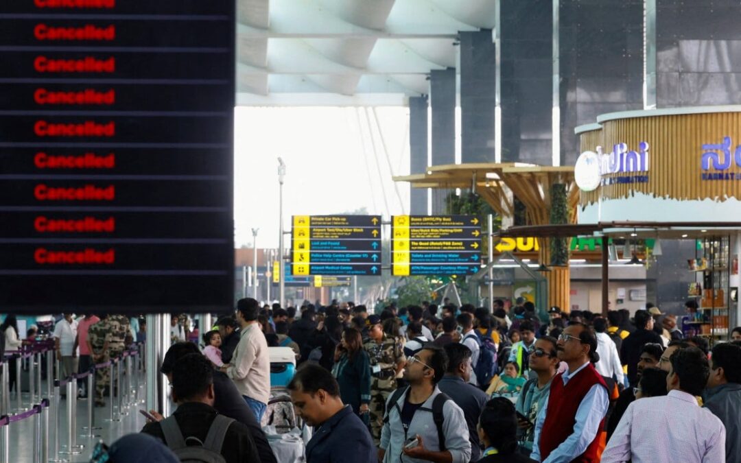 India caps airfares as IndiGo crisis hits 5th day, stranding hundreds