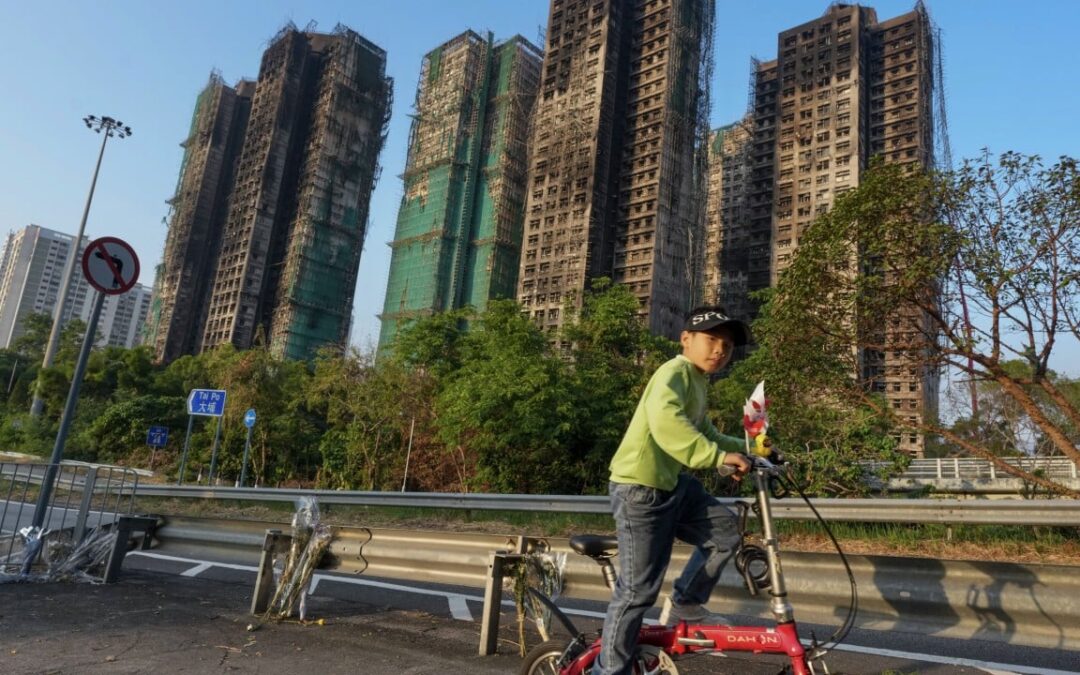 Hong Kong government ‘confident’ of finding new site to rehouse fire victims