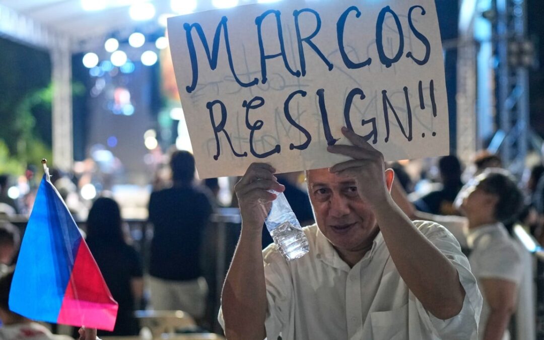 In Philippines, Marcos’ ratings sink as anti-corruption drive ‘backfires’