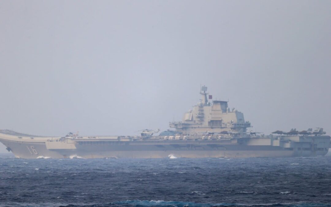 Japan keeps tabs on 4 Chinese navy ships near Okinawa after weekend stand-off