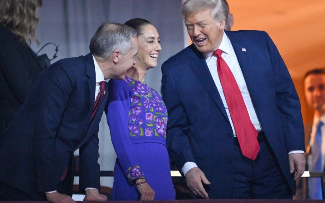 Trump talks trade with Canada, Mexico leaders at World Cup draw