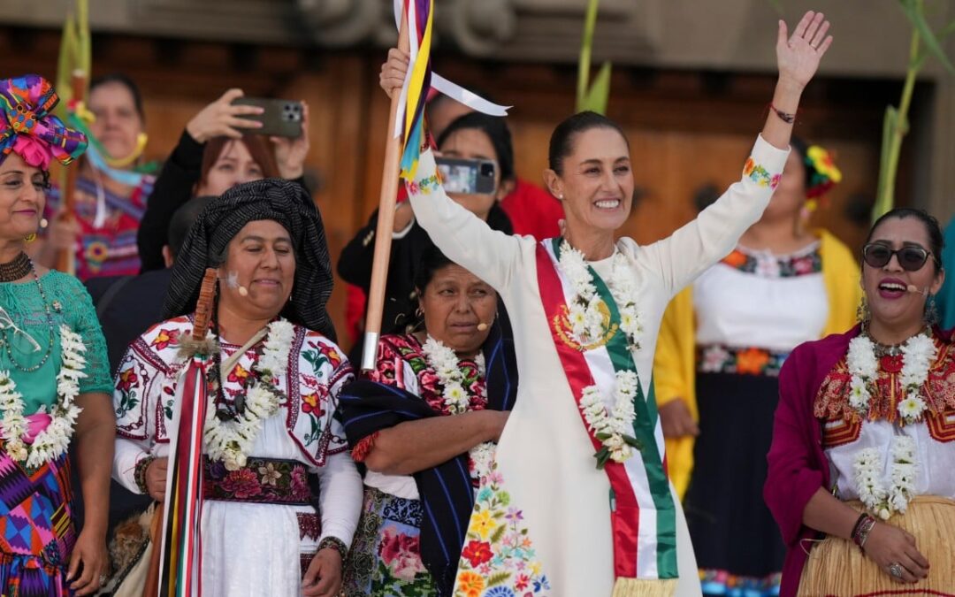Mexico’s Sheinbaum is standing up for indigenous women, a stitch at a time